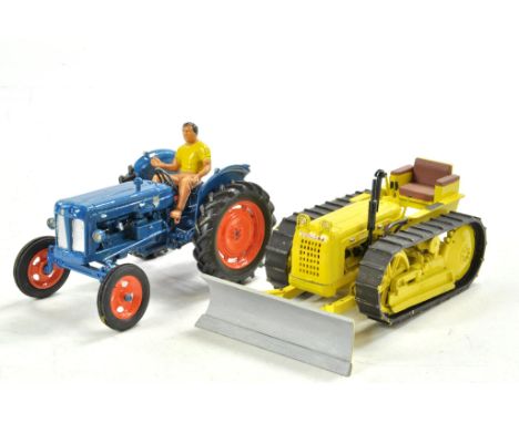 White Metal 1/32 Tractor issues from Scaledown Kits comprising Fordson Major plus County Tracked Crawler. Would benefit from 