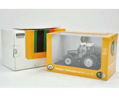 Universal Hobbies 1/32 Farm issue comprising Massey Ferguson 5470 Fauchi Tractor. Limited Edition. Excellent and secured in o
