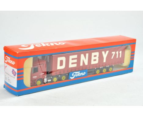 Tekno Model Truck issue comprising British Collection in the livery of Denby Lincoln. Appears good in box.