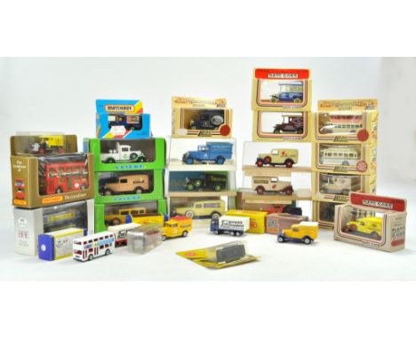 Matchbox special editions including MICA issues plus other promotional vans from Lledo and Eligor etc. Mostly very good or ex