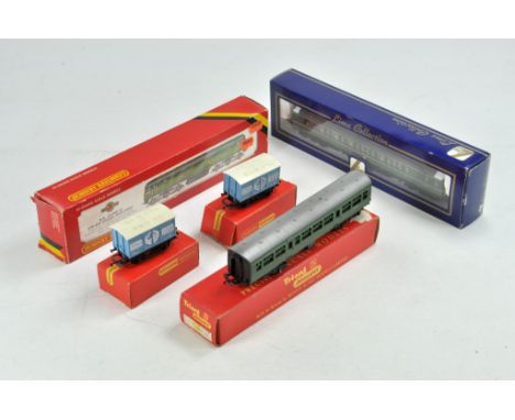 Hornby, Triang and Lima Model Railway issues with boxes including duo of locomotives. Very good.