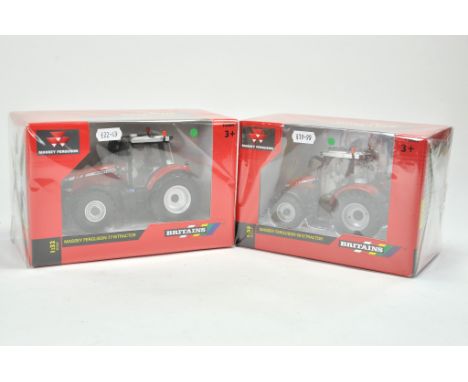 Britains 1/32 Farm issue comprising Massey Ferguson 5613 and 7718 tractor issues. Excellent, secured in boxes, not displayed,