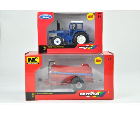 Britains 1/32 Farm issue comprising Ford TW25 Tractor plus NC Slurry Tanker. Previously on display, the models appear very go