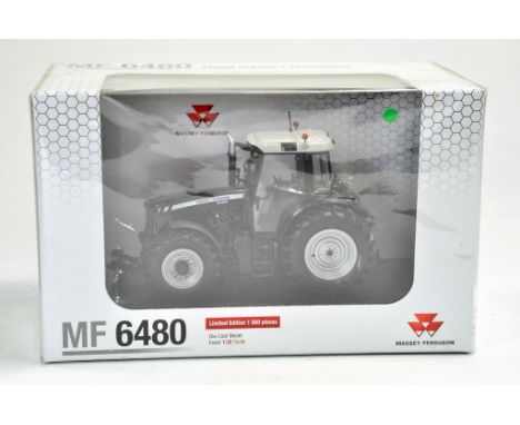 Universal Hobbies 1/32 Farm issue comprising Massey Ferguson 6480 Black Edition Tractor. Limited to 1000 Models. Excellent, s