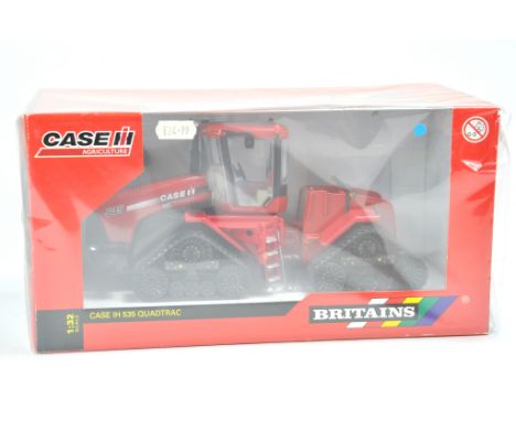 Britains 1/32 Farm issue comprising Case IH 535 Quadtrac Tractor. Excellent, secured in box, not displayed, box has outer pro