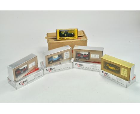 Four Corgi Collector Classic Diecast issues plus box of Nine Matchbox MOY Ford Model T - in OEM Tradebox? Excellent with boxe