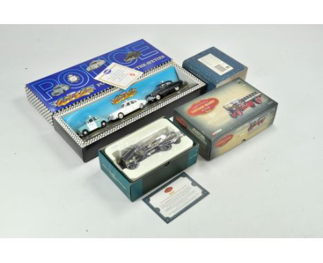 Corgi Limited Edition Police Cars of the 60's plus Duo of Vintage Glory Steam issues. Excellent with boxes.