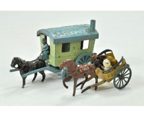 Salco Gypsy Caravan, hard to find issue has some wear plus Charbens Set.