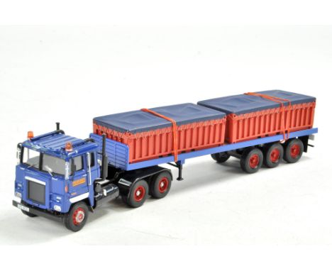 Code 3 Model Truck issue in 1/50 comprising Scammell Flatbed with load in the livery of Pickfords. Excellent.