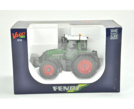 Universal Hobbies 1/32 Farm issue comprising Fendt 818 Vario Tractor. Excellent, secured in dealer box, not displayed. Box ha