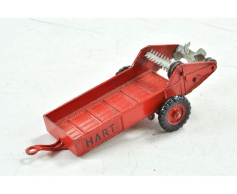 Scarce Chad Valley Miniature Hart Manure Spreader. Toy is imprinted Chad Valley on base. Generally very good.