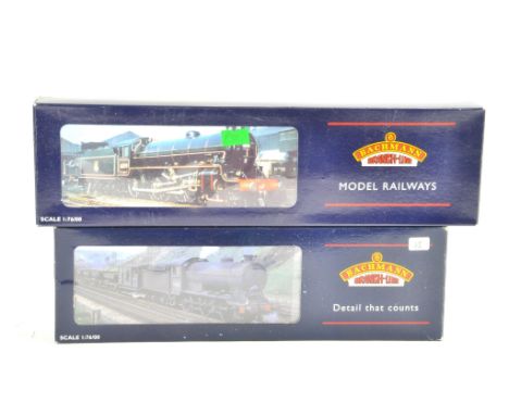 Bachmann Model Railway issues comprising duo Steam Locomotives. Both appear very good with boxes.