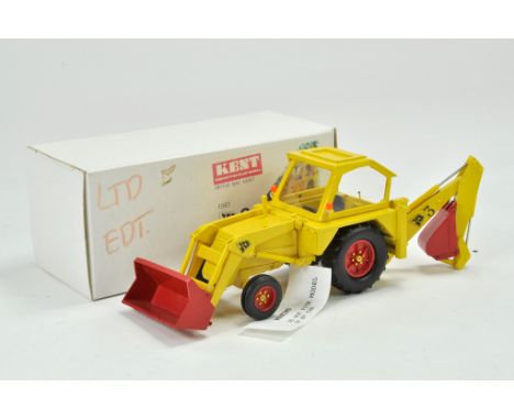 Kent Construction Models 1/32 JCB 3 - Hand Built Resin Model. Appears generally very good, missing exhaust with original box.