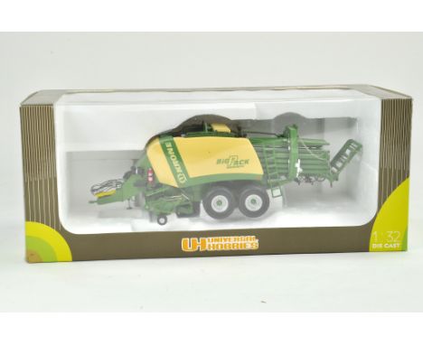 Universal Hobbies 1/32 Farm issue comprising Krone Big Pack Baler. Previously on display, the model appears very good to exce