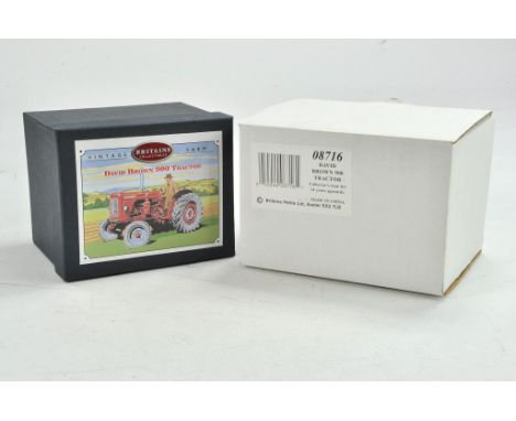 Britains 1/32 Vintage Series David Brown 900 Tractor. Not removed to reduce handling but appears excellent and not displayed.