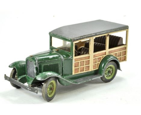 Hubley Ford Model A Station Wagon. Generally good with signs of wear, marks etc.