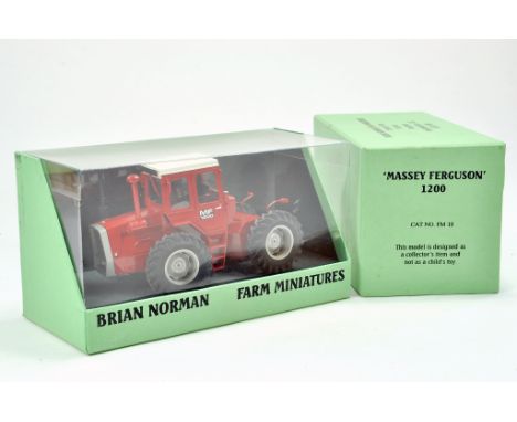 Brian Norman 1/32 Farm Issue comprising Massey Ferguson 1200 Tractor. Hand Built Limited Edition. Appears excellent with Orig