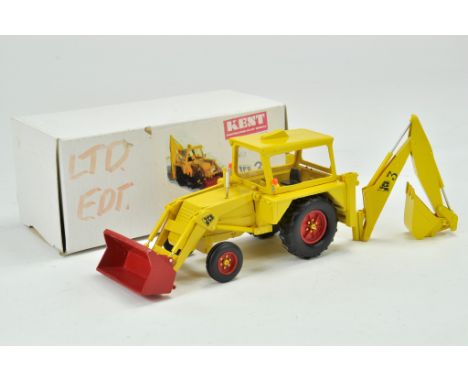 Kent Construction Models 1/32 JCB 3C - Hand Built Resin Model. Appears generally excellent with original box. 