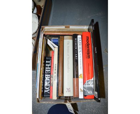 Art books, including: "Modernism Designing A New World", published by The V & A; The Artist's Of Northumbria, by Marshall Hal