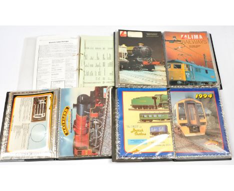 Airfix, Lima &amp; Bachmann OO Group of catalogues. To include Airfix 1st, Lima 1977-78, Bachmann Branch-Line 1990 plus other
