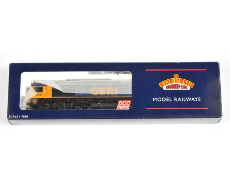 Bachmann OO Gauge 32-727DS Co-Co GPRF blue livery Class 66 No.66702 with Blue Lightning etched nameplates included in box for