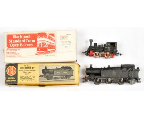 Gem, Fleischmann OO/HO small group of items. Comprising Gem Model Railways 0-6-2T BR Black, Fleischmann 0-4-0 AB 3 "Anna", pl