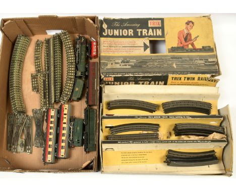 Hornby Dublo and Trix Mixed Three Rail: One Duchess of Montrose Steam Engine in BR Green, One Class 20 and One Class 08 numbe