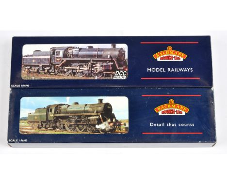 Bachmann Branch-line Steam Locomotives 32-952A and 31-108: 32-952A 2-6-0 Standard Class 4MT in plain black with BR emblem to 