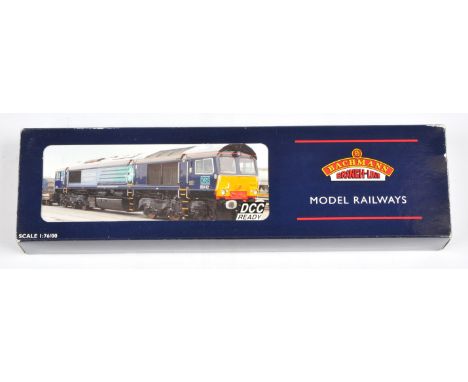 Bachmann 32-977 Class 66/9 Eddie Stobart Diesel Locomotive No. 66411. Condition is Near Mint in Good Plus to Excellent box.&n
