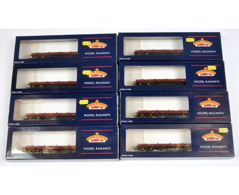 Bachmann group of 38-152 GLW BDA Bodie Bolster Wagons. Conditions are Near Mint to Mint in Excellent Boxes