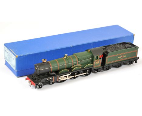 Hornby Dublo 3-Rail EDLT20 4-6-0 BR Green 7013 "Bristol Castle". Comes with leaflet, 2x used tubes of oil &amp; tested tag. C