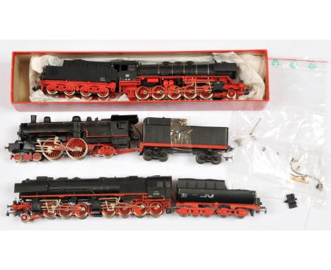 Fleischmann HO 1363 DB 2-10-0 Class 50 Locomotive 50622: Conditions: Fair, Not in original box. Marklin HO 3-rail 3102 2-6-8-
