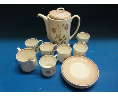 A Coalport part tea service together with other plates 