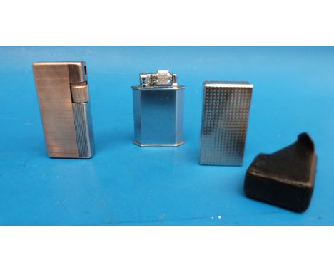 A vintage McMurdo lighter together with two vintage Flaminaire examples