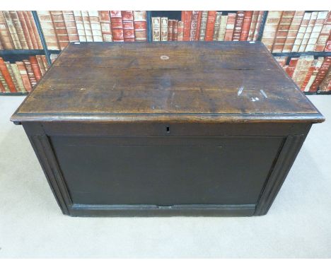 A 19thC oak trunk