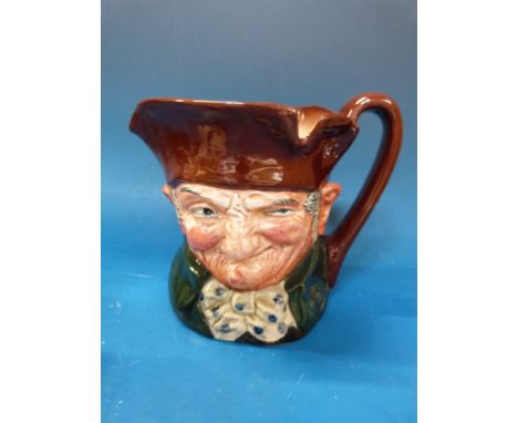 Royal Doulton and Goss ceramics including Old Charlie and Sairey, Gamp character jugs, Goss Parian ware etc