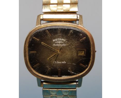 A 9ct gold Rotary gentleman's wristwatch