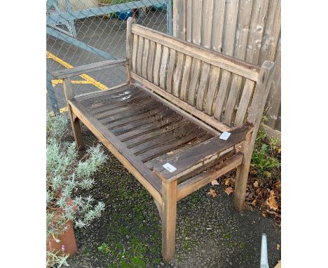 TEAK GARDEN BENCH