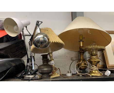 ANGLE POISE STYLE LAMP &amp; OTHER LIGHTING