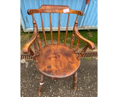 MAHOGANY STICK BACK PENNY CHAIR