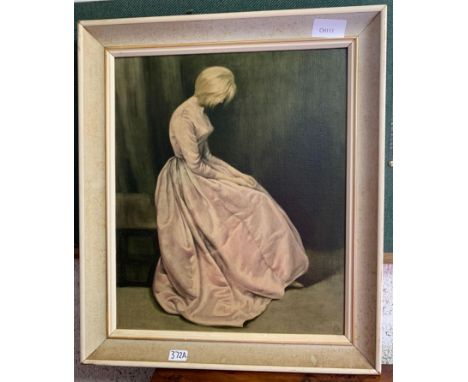 VINTAGE/RETRO PRINT OF A FEMALE