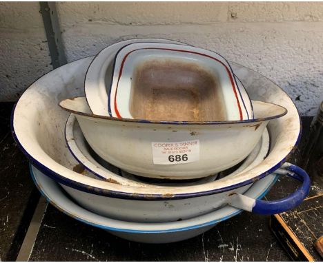 ENAMEL BOWLS