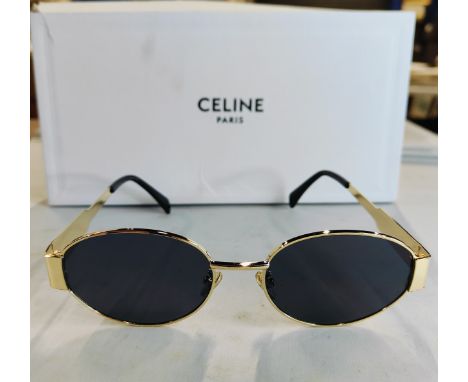 AUTHENTIC CELINE SUNGLASSES WITH POUCH HOLDER, CLEANER IN OUTER BOX 