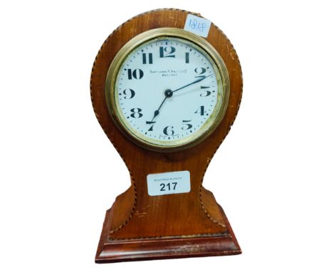 EDWARDIAN MANTLE CLOCK 
