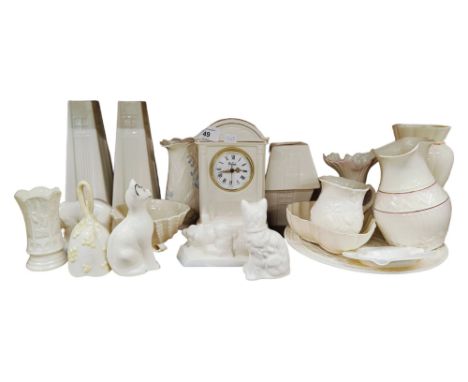 SHELF LOT OF BELLEEK (20 ITEMS) 