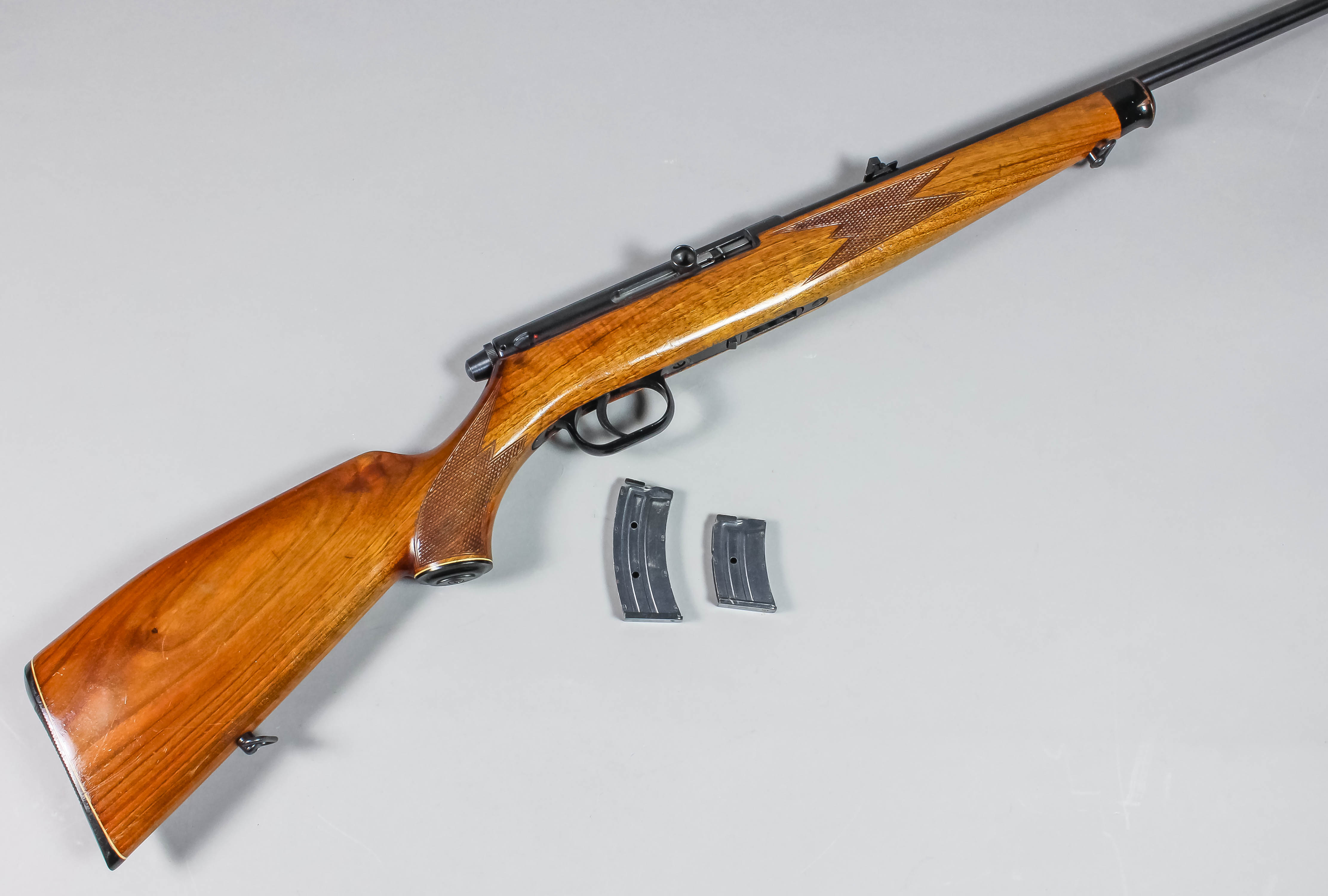 A .22 LR calibre semi automatic rifle by Krico of Germany, Serial No ...