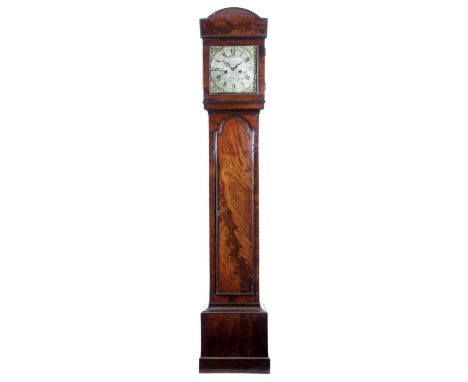 A MAHOGANY LONGCASE CLOCKINSCRIBED 'CLEAVD SALTER', HONITON, 18TH CENTURY AND LATERthe brass eight day movement with four tap