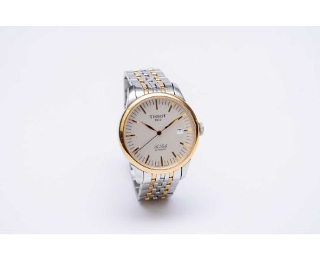 Tissot: A gentleman's bi-metal wristwatchModel: Le LocleReference: L164/264Date: Circa 2005Movement: 25-jewel automaticDial: 
