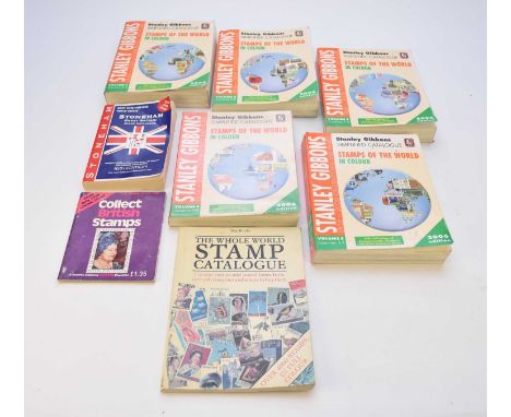 A large collection of stamp albums, stockbooks, sheets, envelopes, packets, booklets, miniature sheets, etc. Plus a box of ac