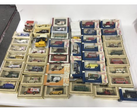 A collection of boxed 40 plus model vehicles by OXFORD and LLEDO mainly DAYS GONE series. Also 7 loose models including 2 lim